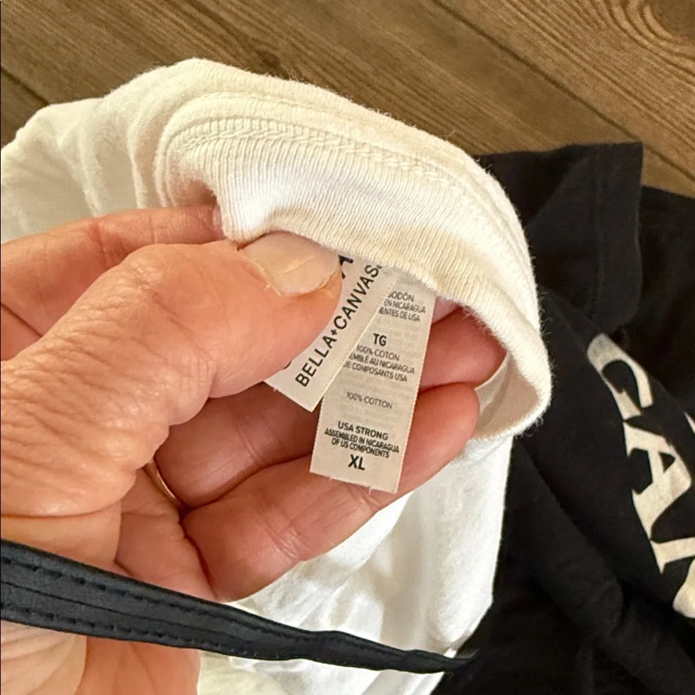 Delta Gamma White and Black T-Shirts Set - Picture 4 of 5